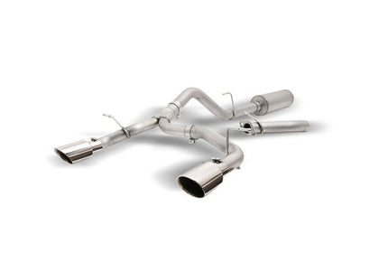 Gibson 2021-2023 Ford Bronco 4DR Cat-Back Dual Split Exhaust - Stainless