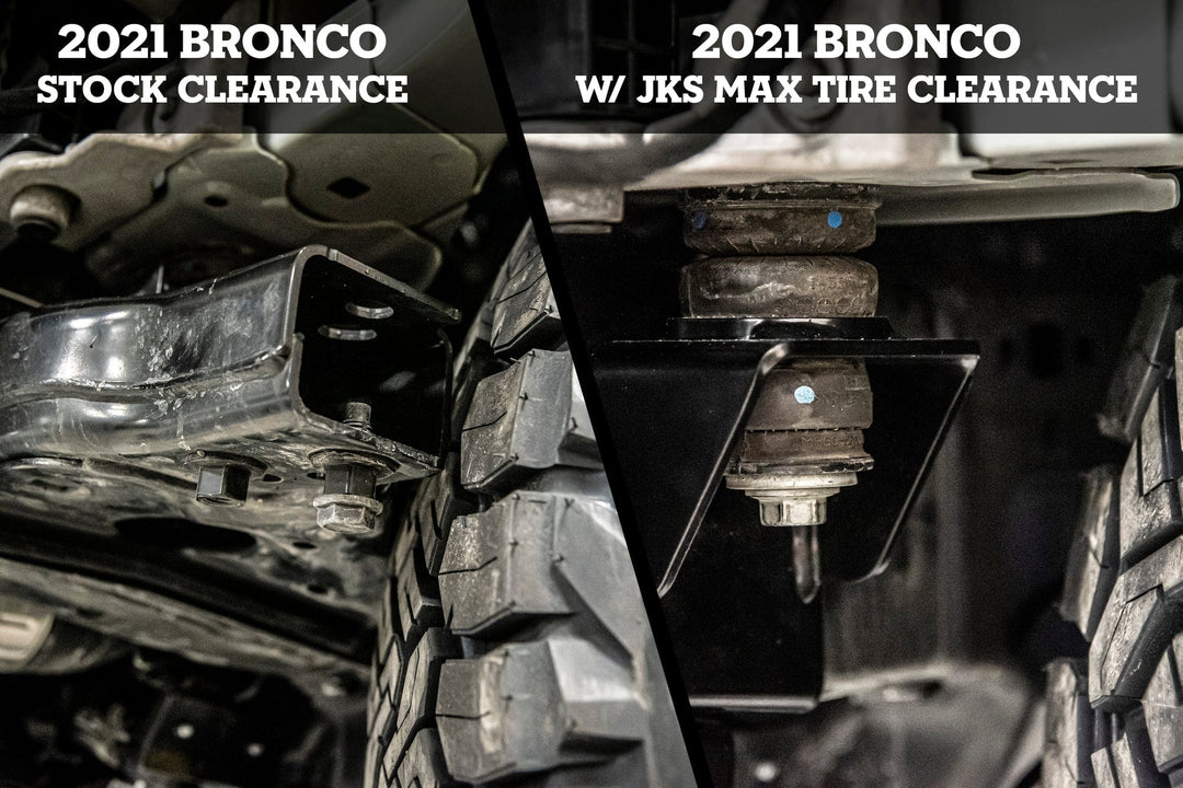 JKS Manufacturing - Max Tire Clearance Kit - 2021+ Ford Bronco