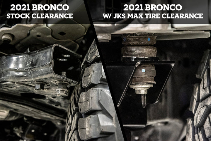 JKS Manufacturing - Max Tire Clearance Kit - 2021+ Ford Bronco