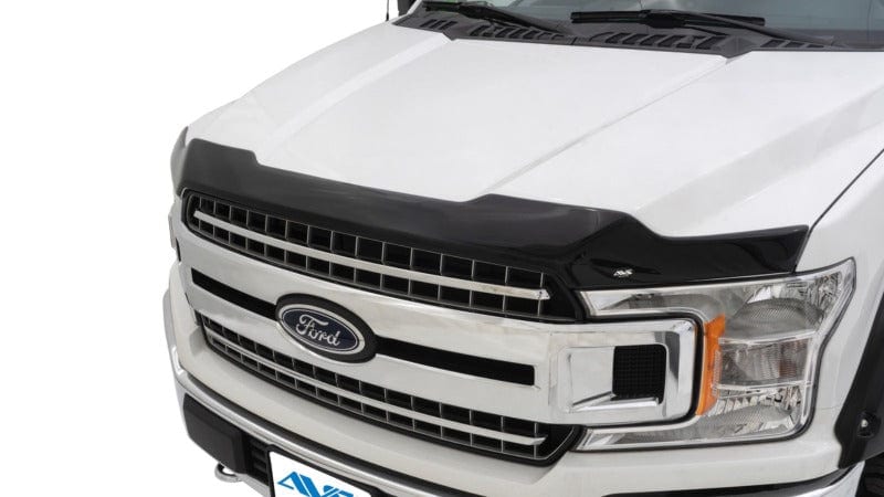 AVS 17-20 Ford F-150 Raptor Aeroskin Low Profile Acrylic Hood Shield - Smoke