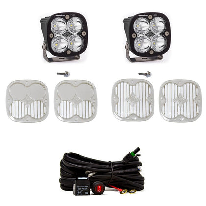Baja Designs 2021-2023 Ford Bronco A Piller Light Kit Squadron Pro Spot