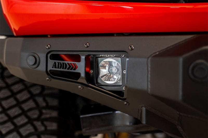 Addictive Desert Designs 2021-2023 Ford Bronco Stealth Fighter Front Bumper w/ Winch Mount