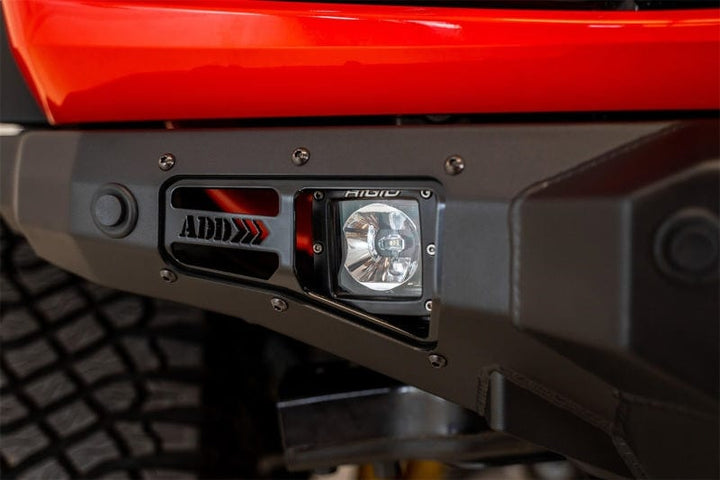 Addictive Desert Designs 2021-2023 Ford Bronco Stealth Fighter Front Bumper w/ Winch Mount