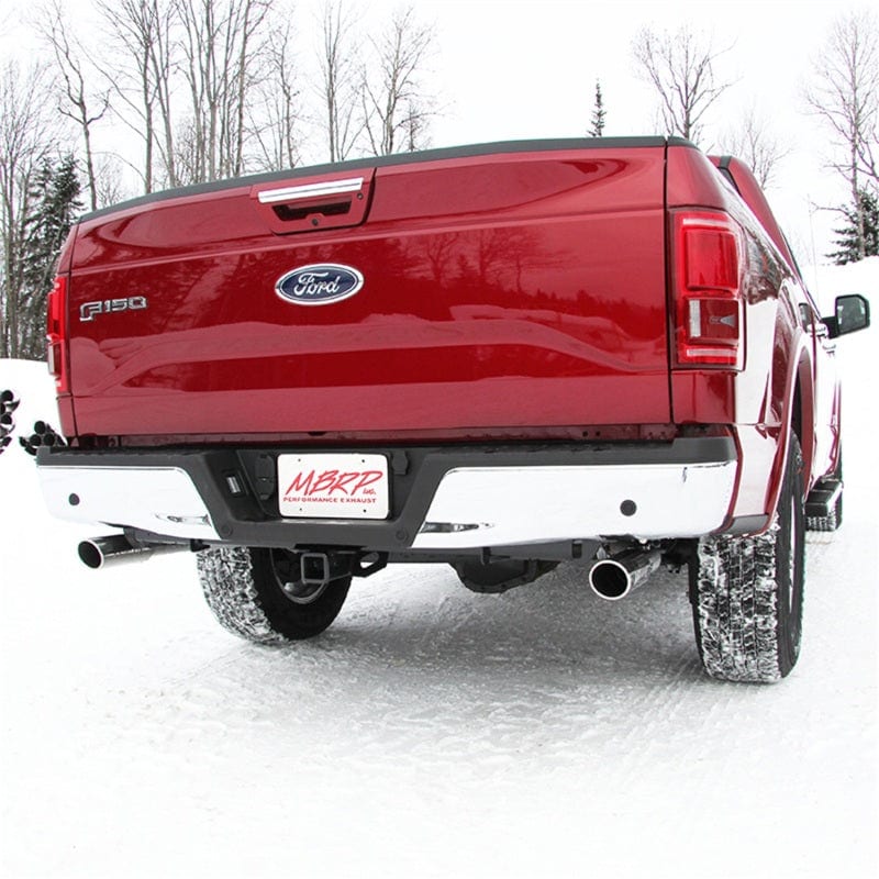 MBRP 2015-2020 Ford F-150 5.0L 3in Cat Back Dual Split Rear Exit AL Exhaust System
