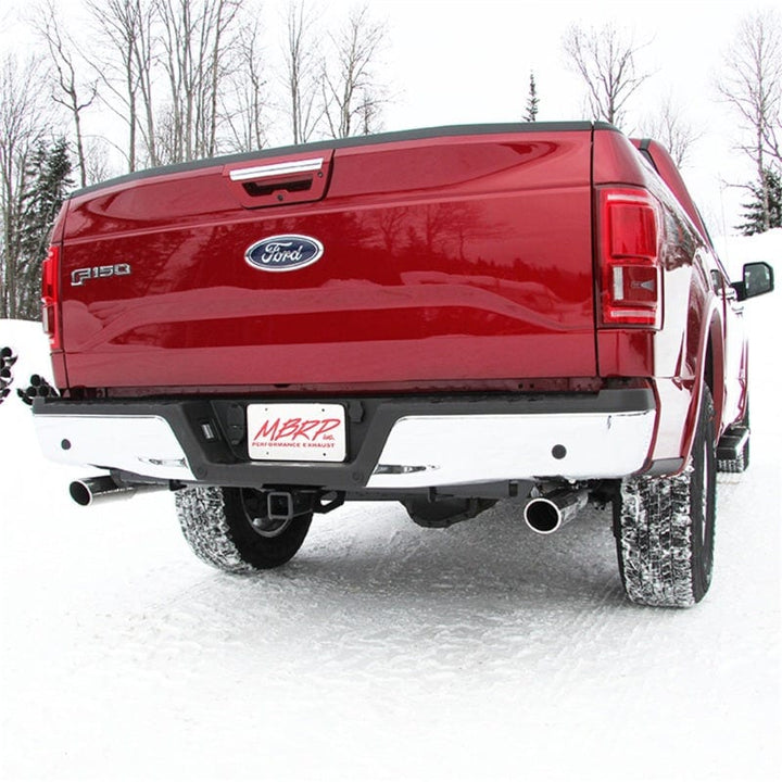 MBRP 2015-2020 Ford F-150 5.0L 3in Cat Back Dual Split Rear Exit AL Exhaust System