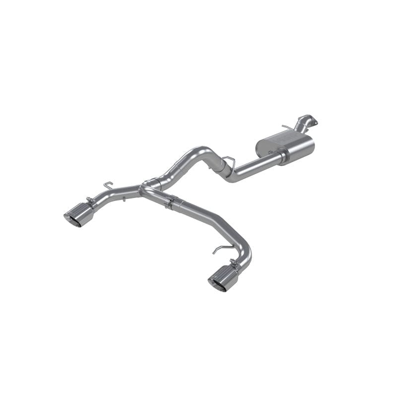 MBRP 2021-2023 Ford Bronco 2.3/2.7L EcoBoost 2/4-Dr 3in Catback Dual Split Rear Exit Aluminized Steel