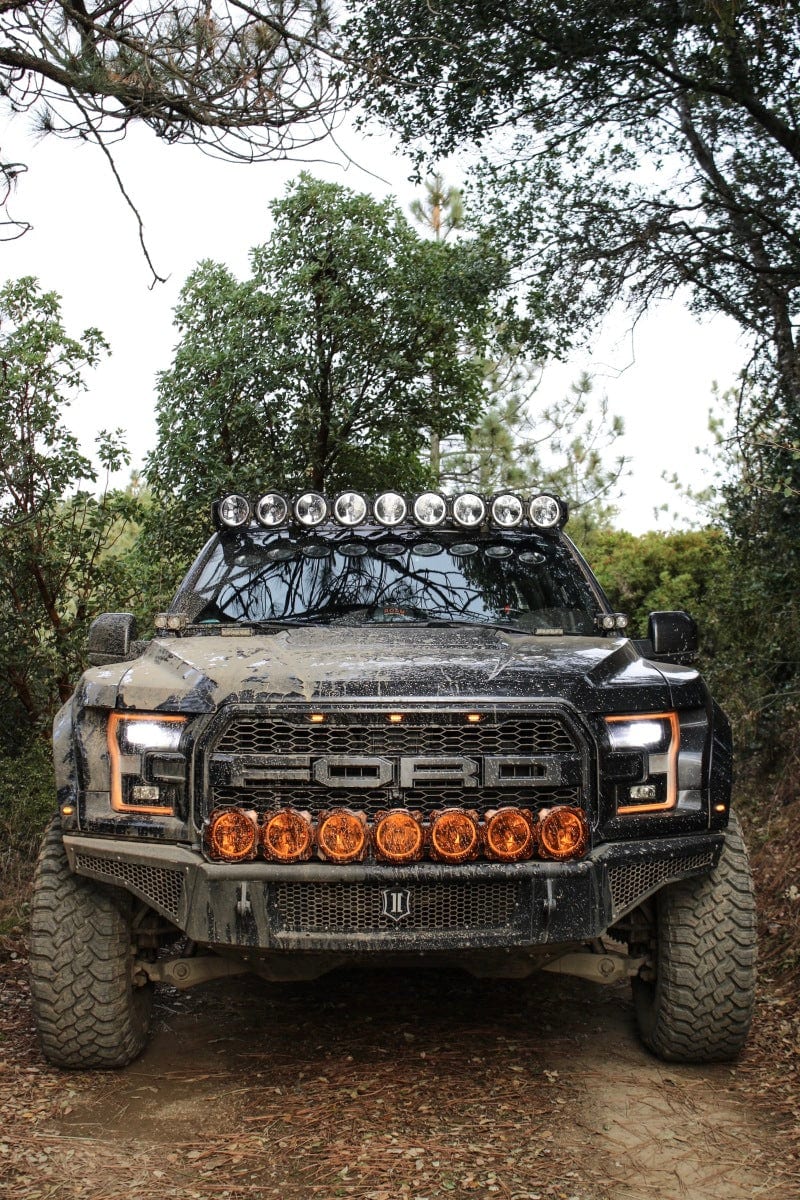 KC HiLiTES 15-20 Ford F-150/Raptor SuperCrew 57in M-Rack Pro6 Light Ba ...