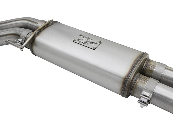 aFe POWER Rebel Series 3in 409 SS Cat Back Exhaust w/ Polished Tips 17-20 Ford F-150 Raptor V6-3.5L