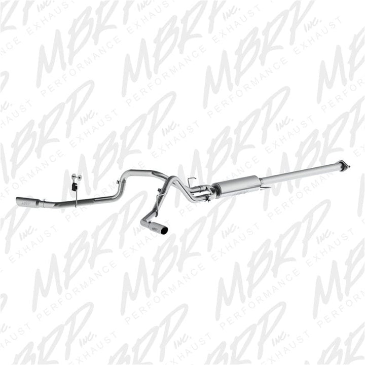 MBRP 2015-2020 Ford F-150 2.7L / 3.5L EcoBoost 2.5in Cat Back Dual Side Split Alum Exhaust System