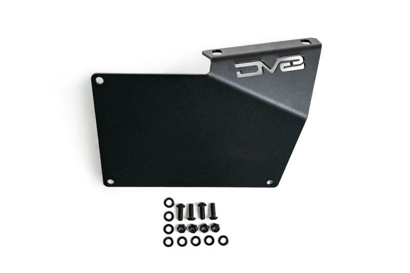 DV8 Offroad 2021-2023 Ford Bronco Factory Front Bumper License Relocation Bracket - Side