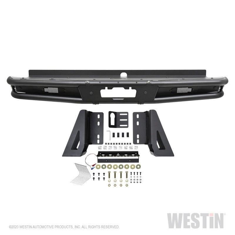 Westin 19-20 Ford Ranger Outlaw Rear Bumper - Textured Black ...