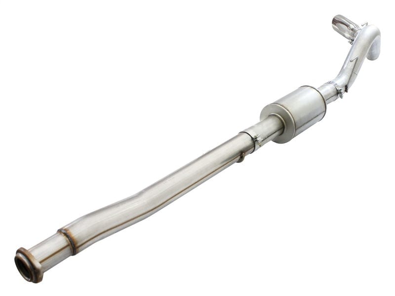 aFe Atlas Exhausts 4in Cat-Back Aluminized Steel Exhaust 2015-2020 Ford F-150 V6 3.5L (tt) Polished Tip