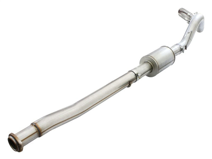 aFe Atlas Exhausts 4in Cat-Back Aluminized Steel Exhaust 2015-2020 Ford F-150 V6 3.5L (tt) Polished Tip