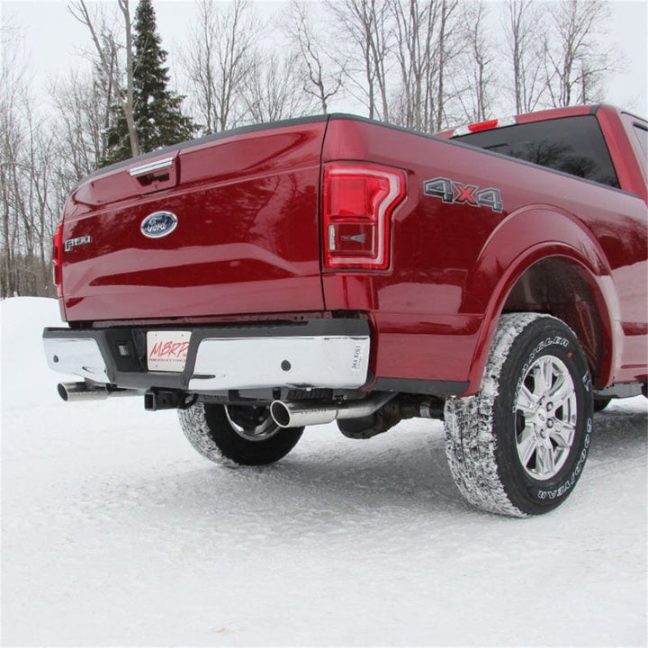 MBRP 2015-2020 Ford F-150 5.0L 3in Cat Back Dual Split Rear Exit AL Exhaust System