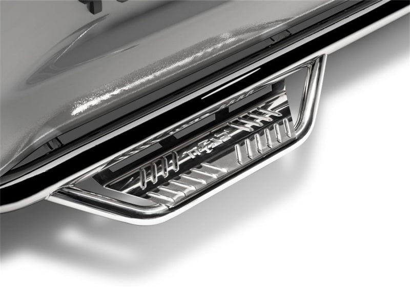 N-Fab Podium SS 2017-2022 Ford F-250/F-350 Super Duty Crew Cab 6.75ft Bed - Polished Stainless - 3in