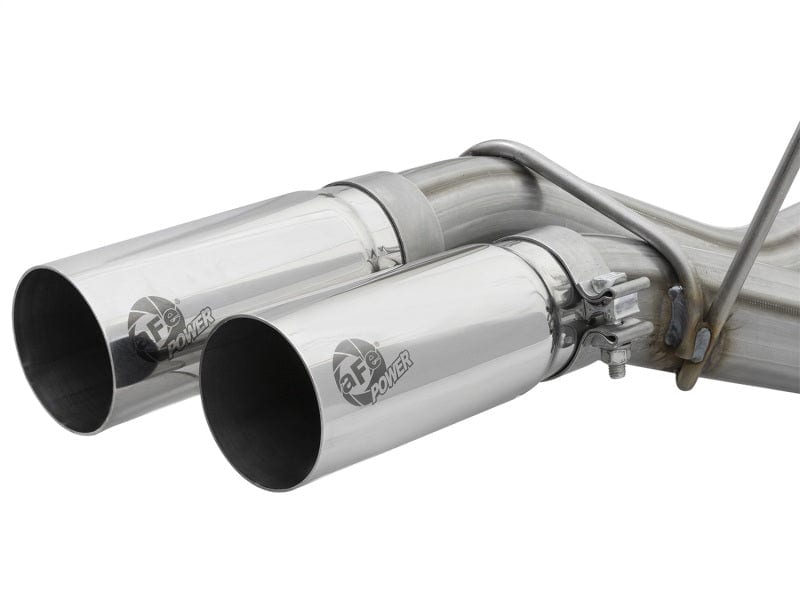 aFe POWER Rebel Series 3in 409 SS Cat Back Exhaust w/ Polished Tips 17-20 Ford F-150 Raptor V6-3.5L