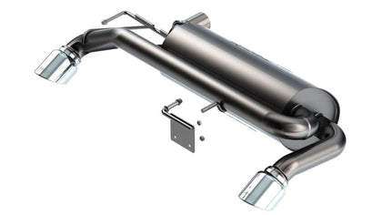 Borla 2021-2023 Ford Bronco 2.7L V6 4WD S-Type Axle Back Exhaust w/ Bright Chrome Tips