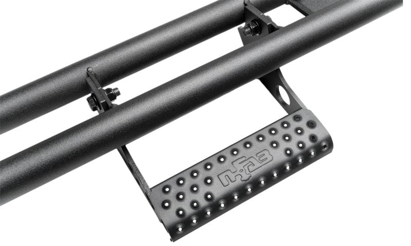 N-Fab 2021-2023 Ford Bronco 2 dr Gas SRW RKR Step System - Wheel 2 Wheel - 1.75in - Tex. Black