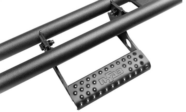 N-Fab 2021-2023 Ford Bronco 2 dr Gas SRW RKR Step System - Wheel 2 Wheel - 1.75in - Tex. Black