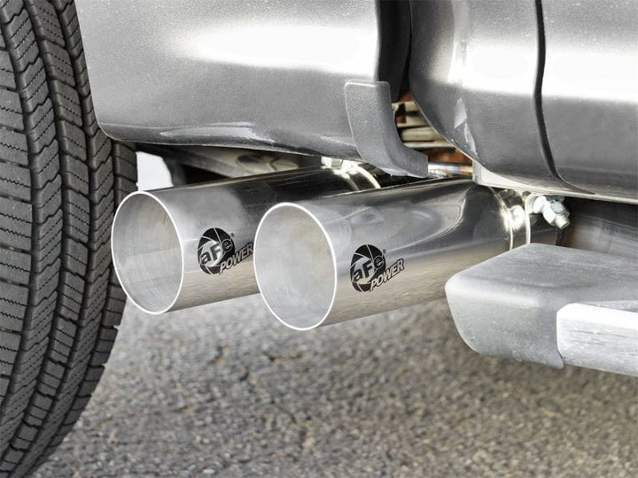 aFe Rebel Exhausts 3in SS Cat-Back 15-20 Ford F-150 EcoBoost V6 2.7/3.5L V8 5.0L w/ Polished Tips