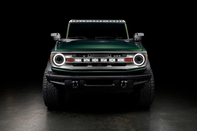 Oracle 2021-2023 Ford Bronco Oculus  Bi-LED Projector Headlights - Amber/White Switchback