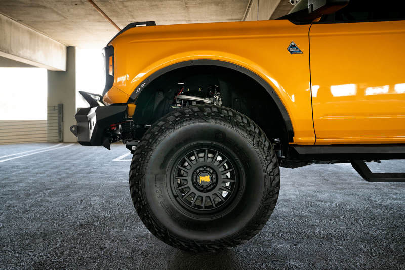 DV8 Offroad 21-22 Ford Bronco Fender Flare Deletes Set of 4 Front & Rear 4 Door Only