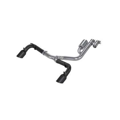 MBRP 2021-2022 Ford Bronco Sport (1.5L / 2.0L EcoBoost) 2.5in Res-Back Exhaust - Dual Rear - Black
