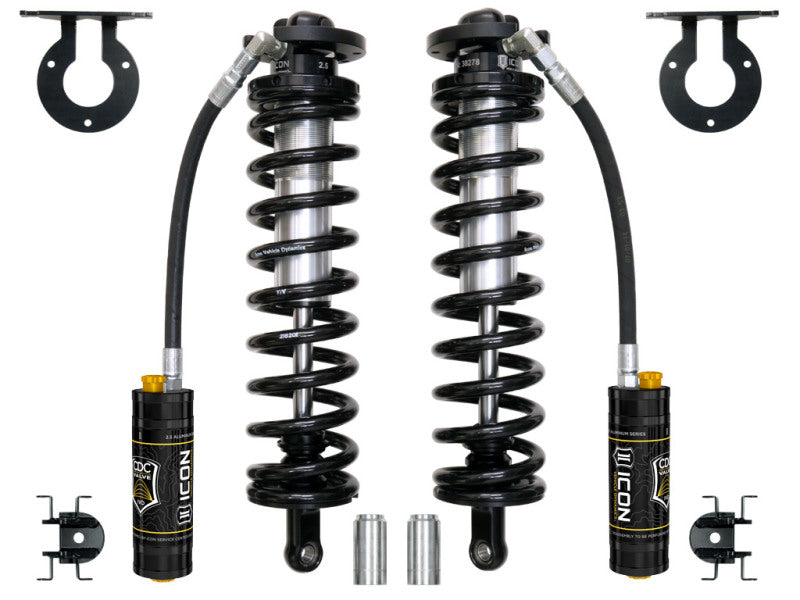 ICON 17-20 Ford F-250/F-350 Super Duty 4WD 4in 2.5 Series Shocks VS RR CDCV Bolt-In Conversion Kit