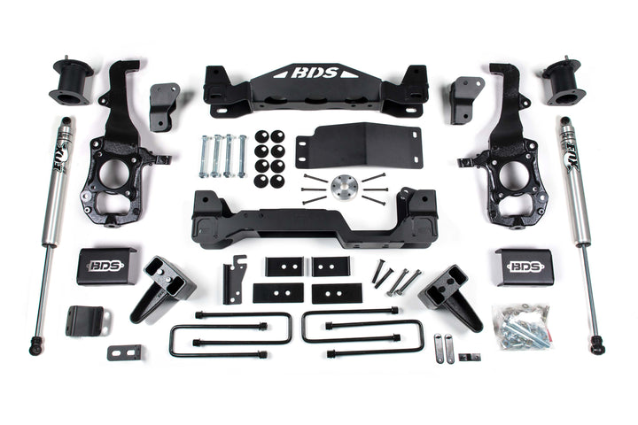BDS - 6" Suspension Lift Kit - 2021-2023 F-150 4x4