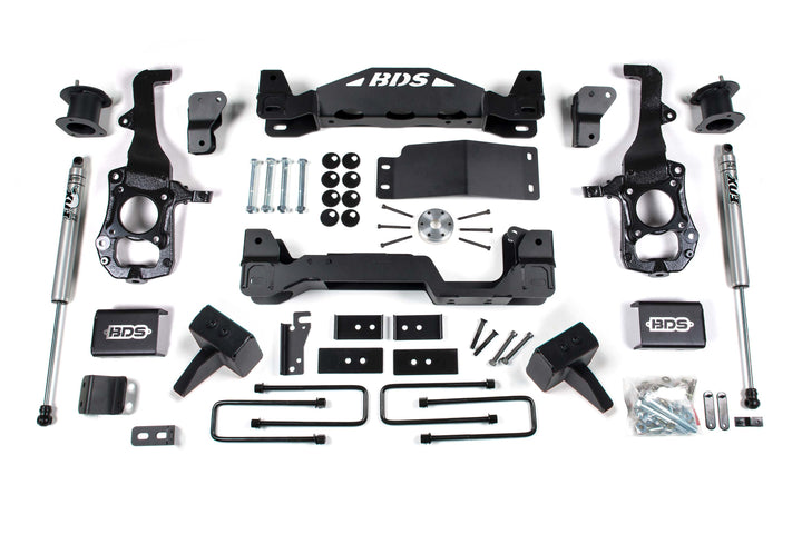 BDS - 4" Suspension Lift Kit - 2021-2024 F-150