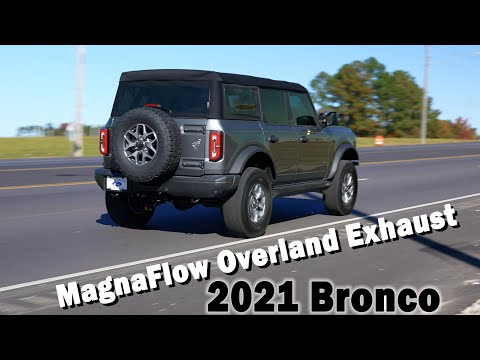 MagnaFlow - Overland Series Exhaust - 2021-2023 Bronco with 2.7L V-6