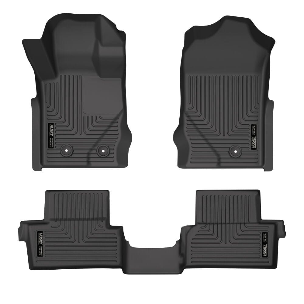 Husky Liners - Front & 2nd Seat Floor Liners - 2021-2023 Bronco 2 Door