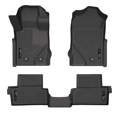 Husky Liners - Front & 2nd Seat Floor Liners - 2021-2023 Bronco 2 Door